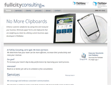 Tablet Screenshot of fullcityconsulting.com